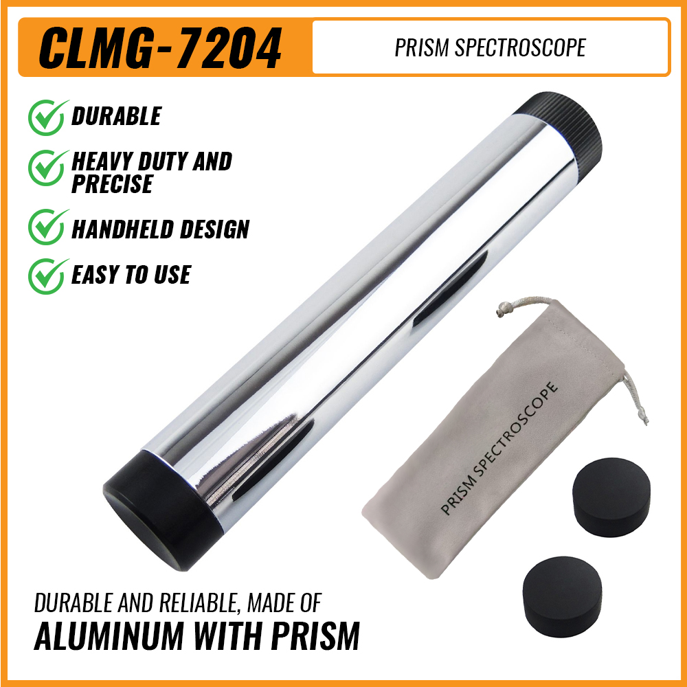 Spectroscope Handheld - Handheld Big Prism Spectroscope Gemstone 130mm