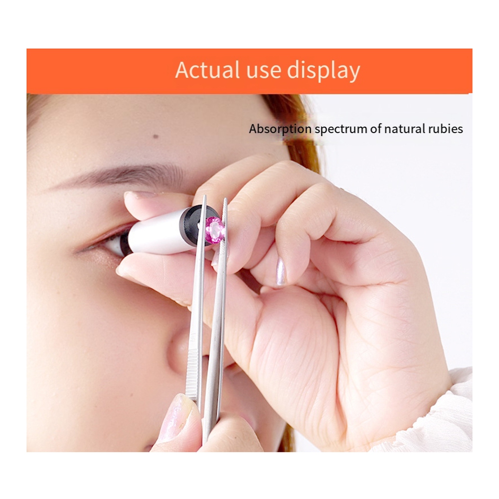 Spectroscope Handheld - ~Latest Model Small Diffraction Spectroscope Gemstone