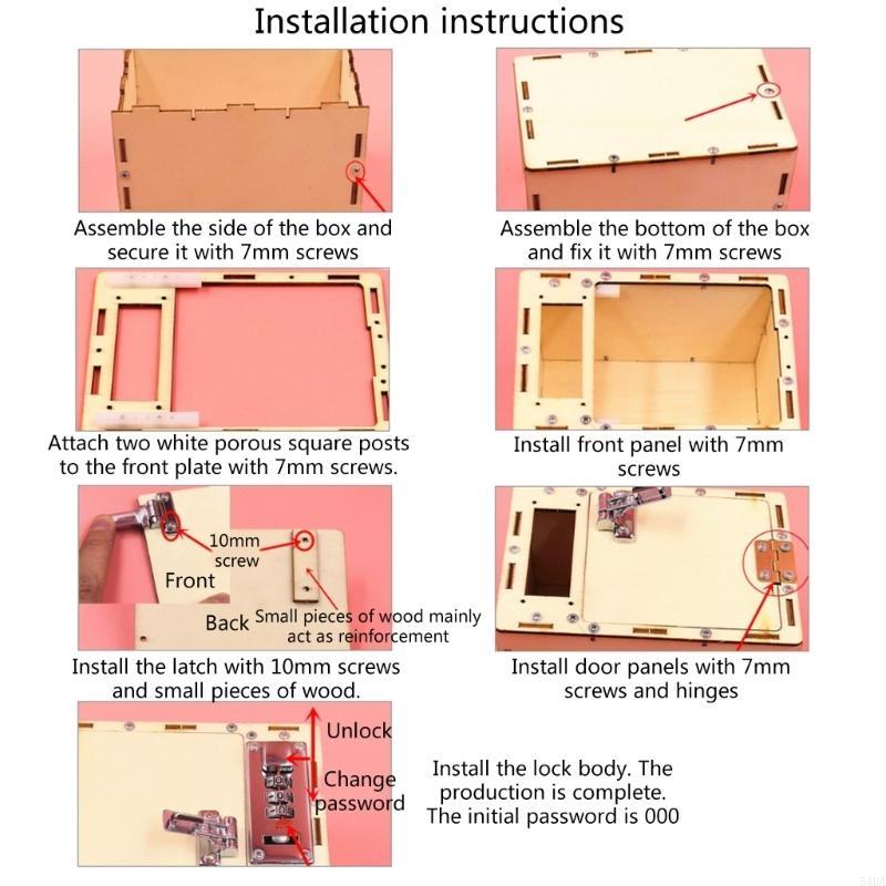 54DA DIY Strongbox Making Kits - Science Project Toys Making review and price