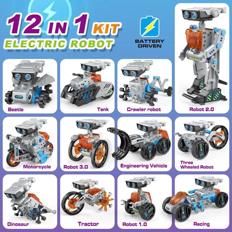 12 in 1 Science Experiment Sol - Science Robotics review and price