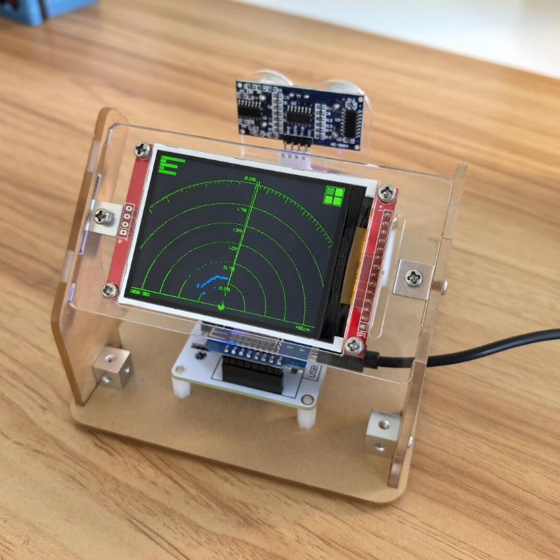 Ultrasonic Radar Scanning Modu - Science Project Toys Making review and price
