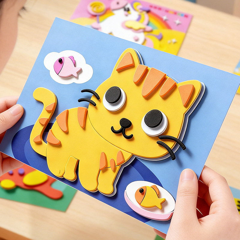 Children's 3D Stickers, 10 Ran - Science Project review and price