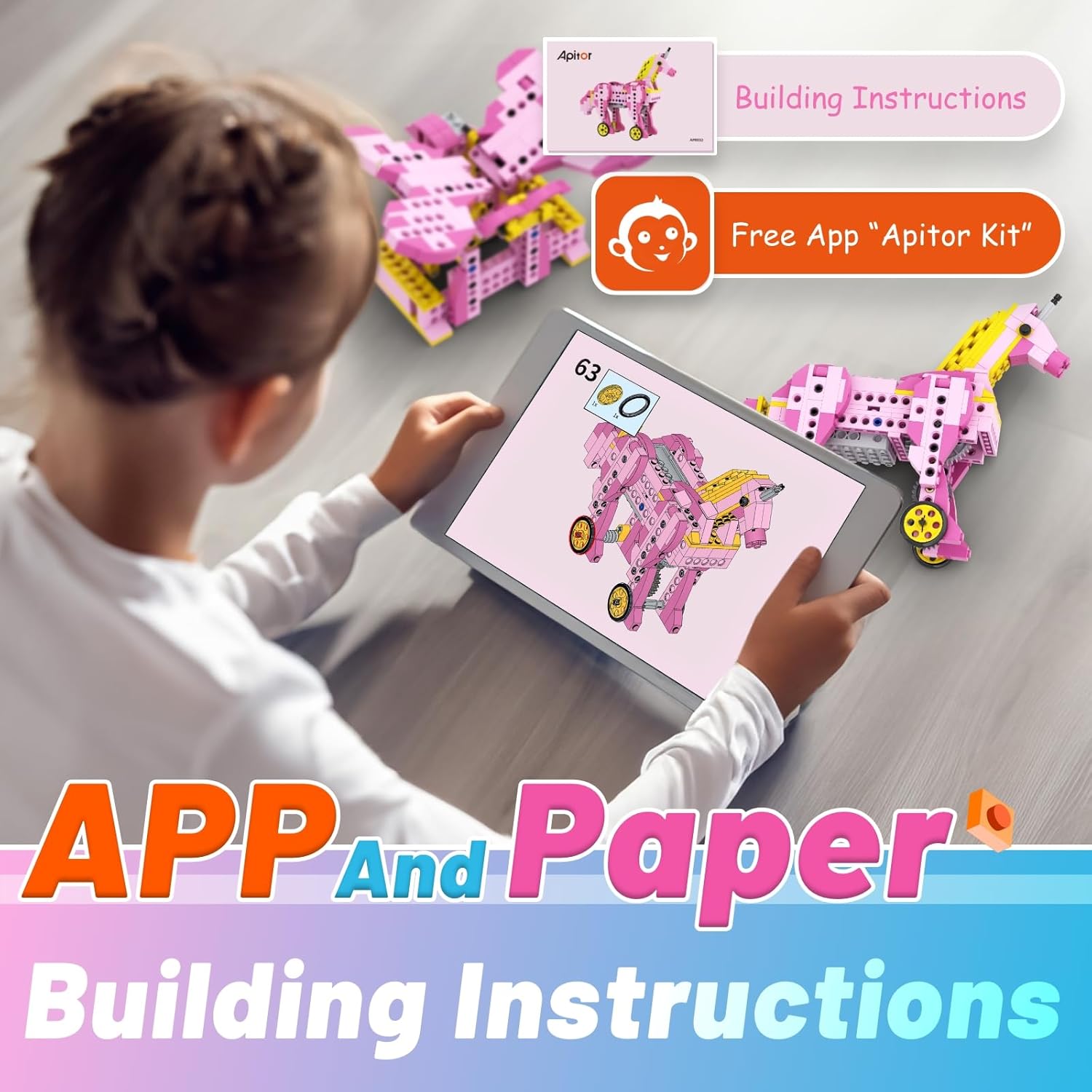 Apitor STEM Toys for Girls Gif - Science Robotics review and price