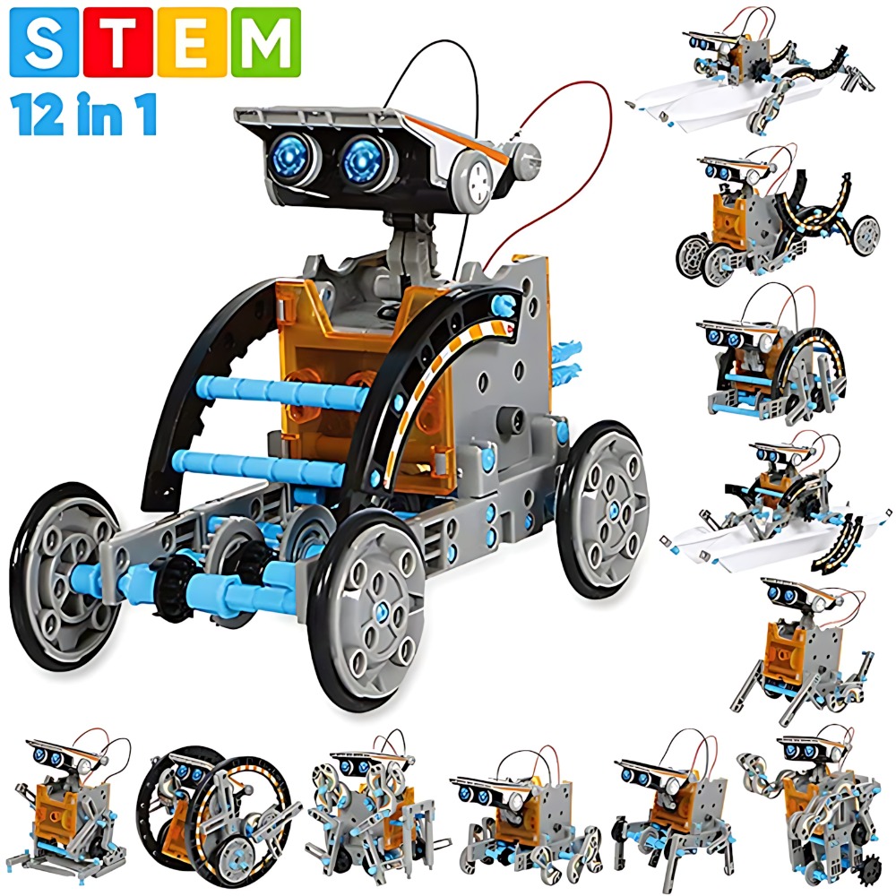 Solar Robot Building Blocks 12 - Science Robotics review and price