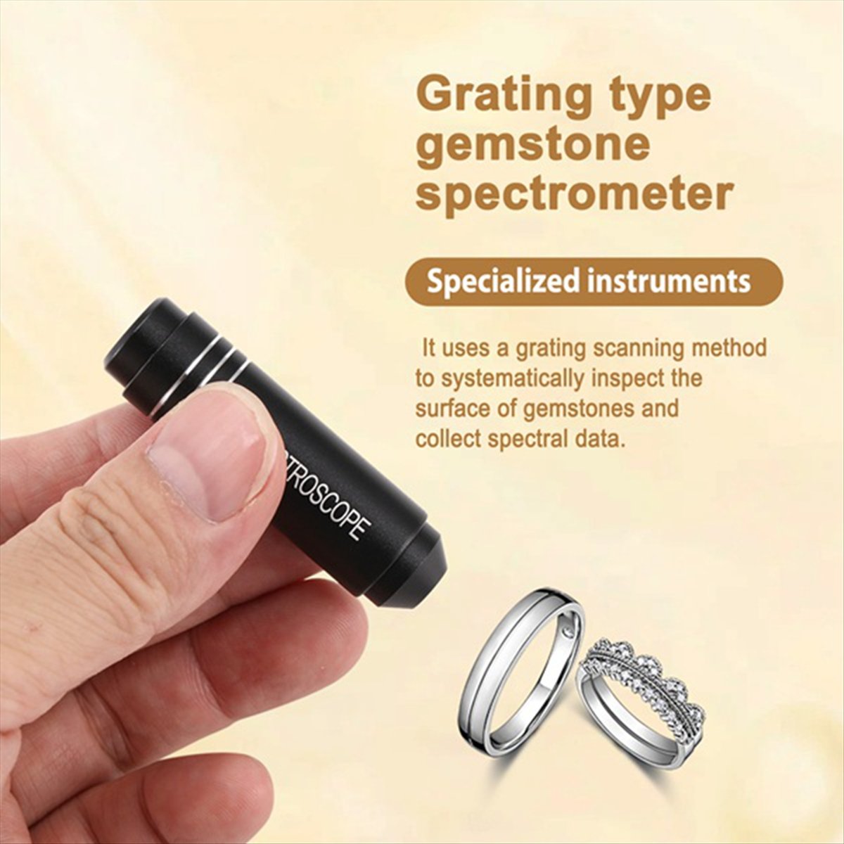 NOCM Gemstone Identification w - Spectroscope Handheld review and price