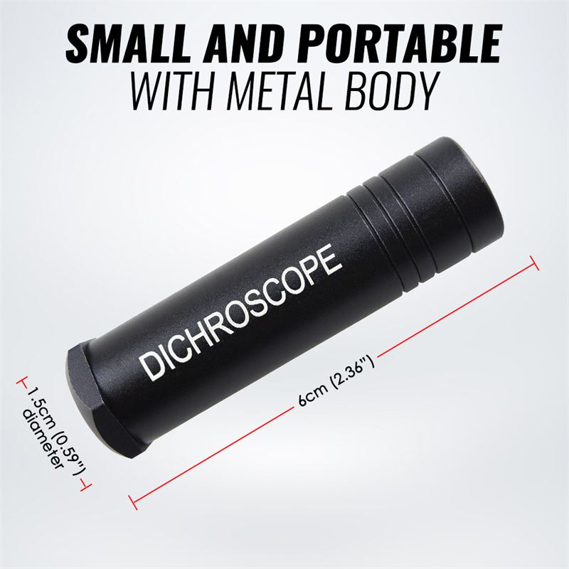 Dichroscope For Gem Calcite Di - Spectroscope Handheld review and price