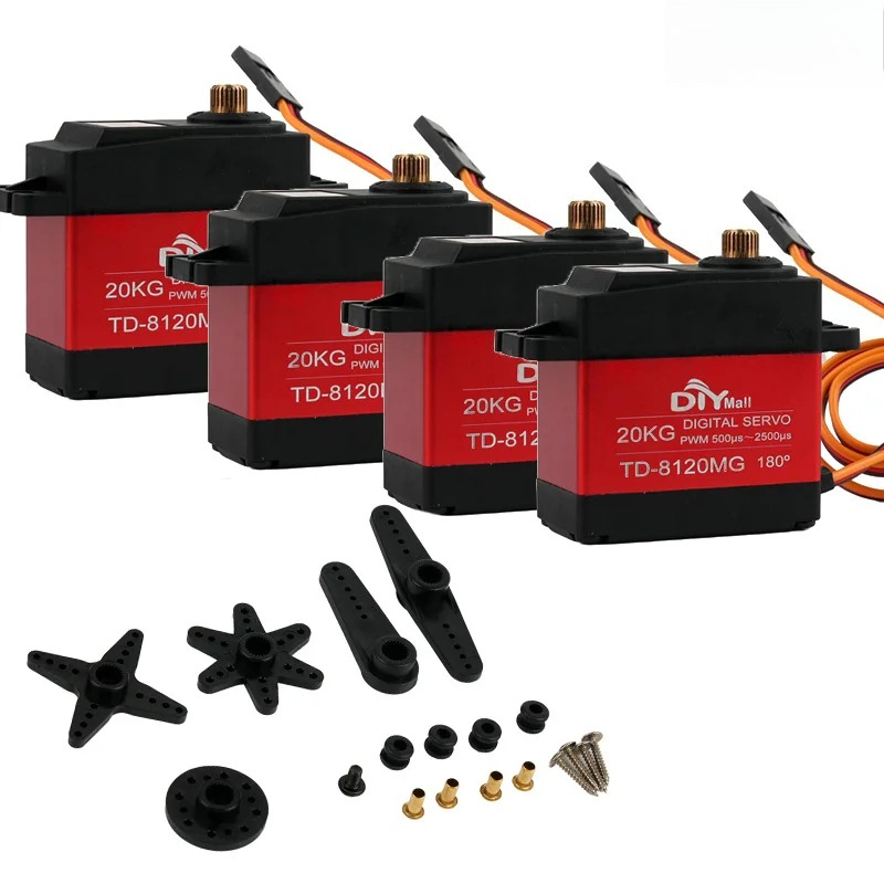 20KG TD-8120MG Large Torque St - Robot Arm Motor review and price