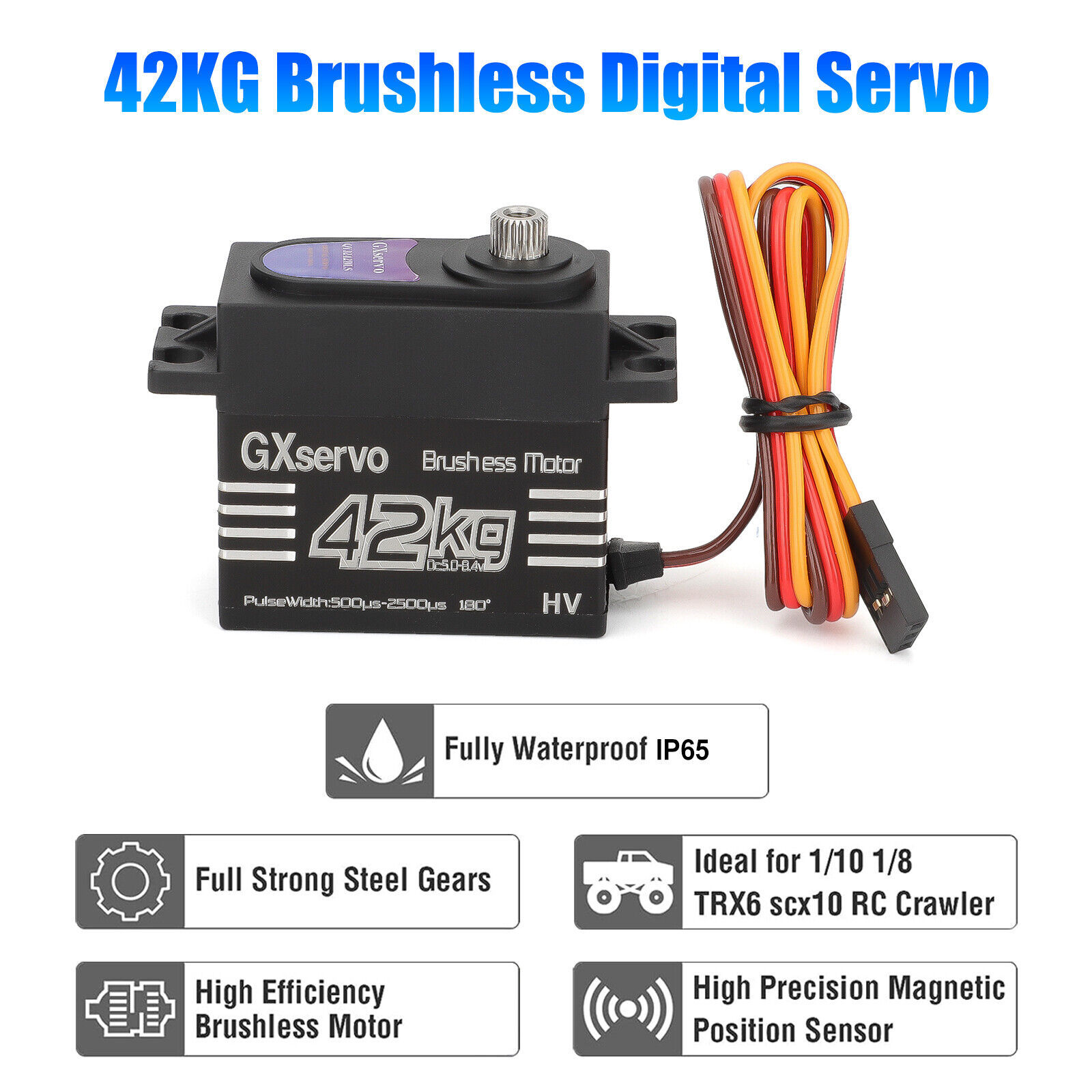 Brushless Motor 180° Metal Gea - Robot Arm Motor review and price