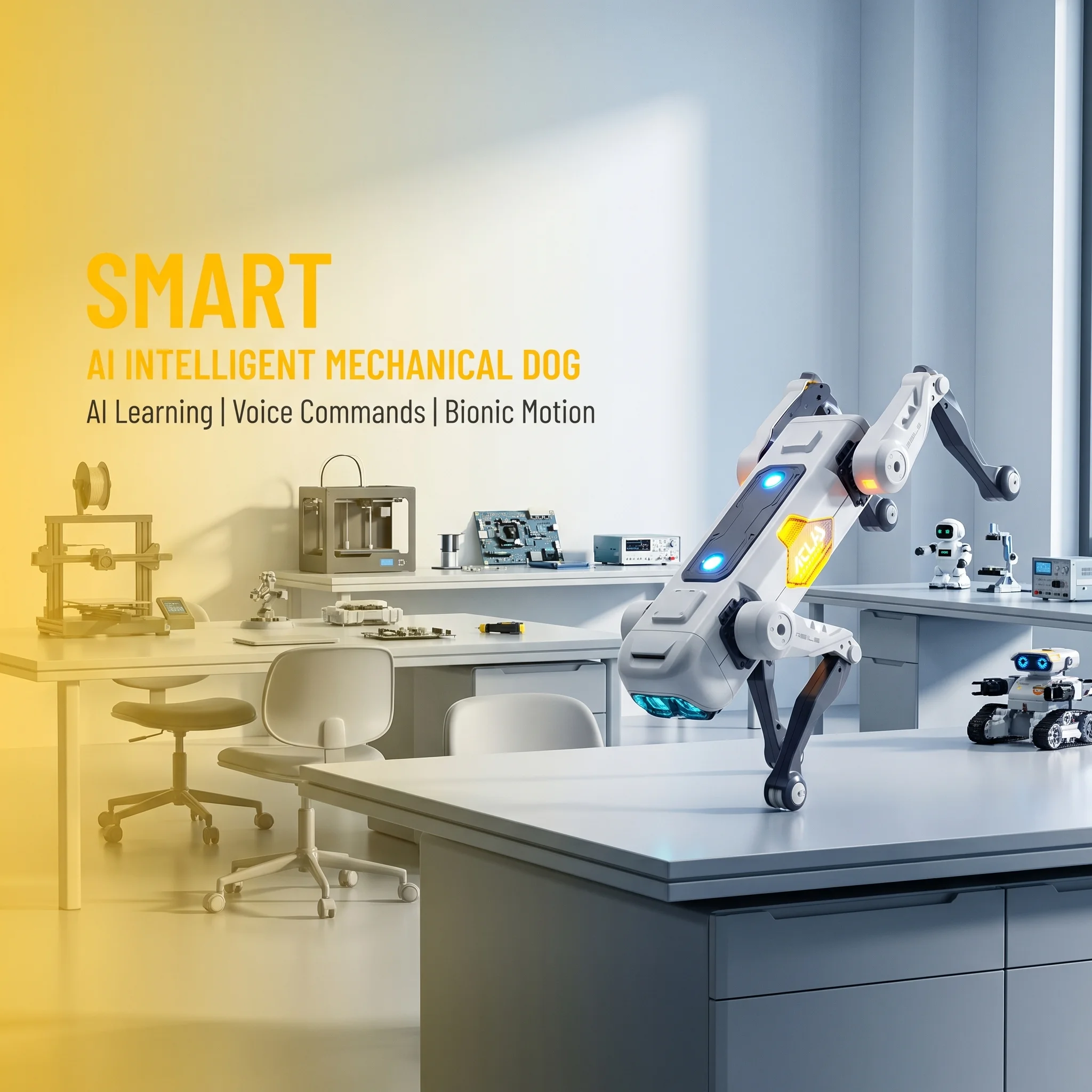 AI Smart Robot Dog, Voice & AP - Science Robotics review and price