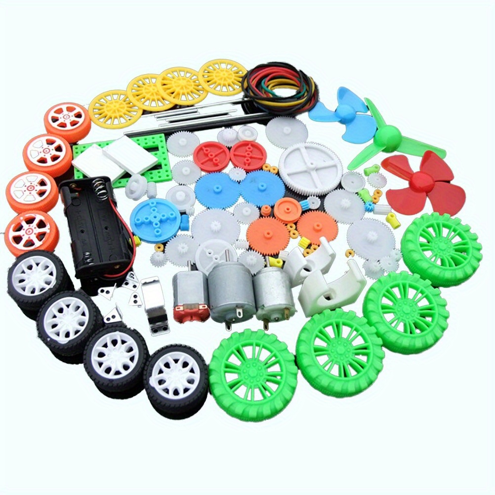112pcs DC Motor Kit Electric M - Science Project review and price
